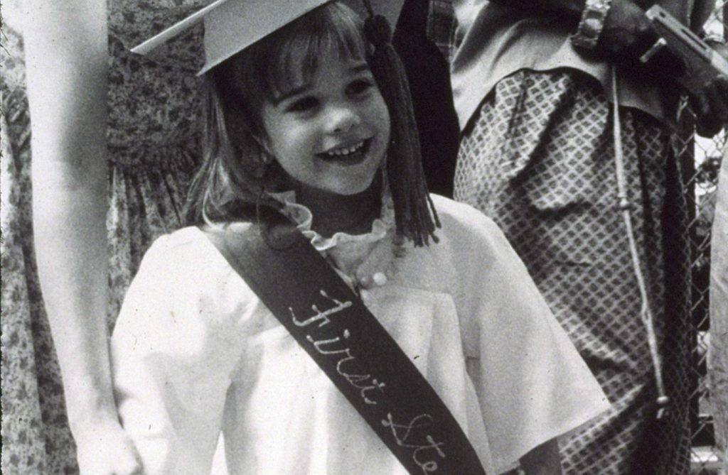 girl in graduation cap